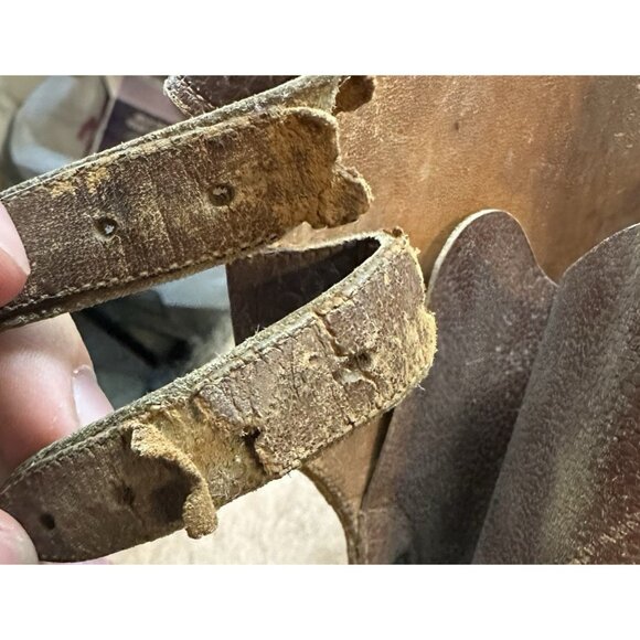 C.W.Horrell WW2 1944 Dated British Army Officer Double Buckled Boots Size 8 - Picture 16 of 16